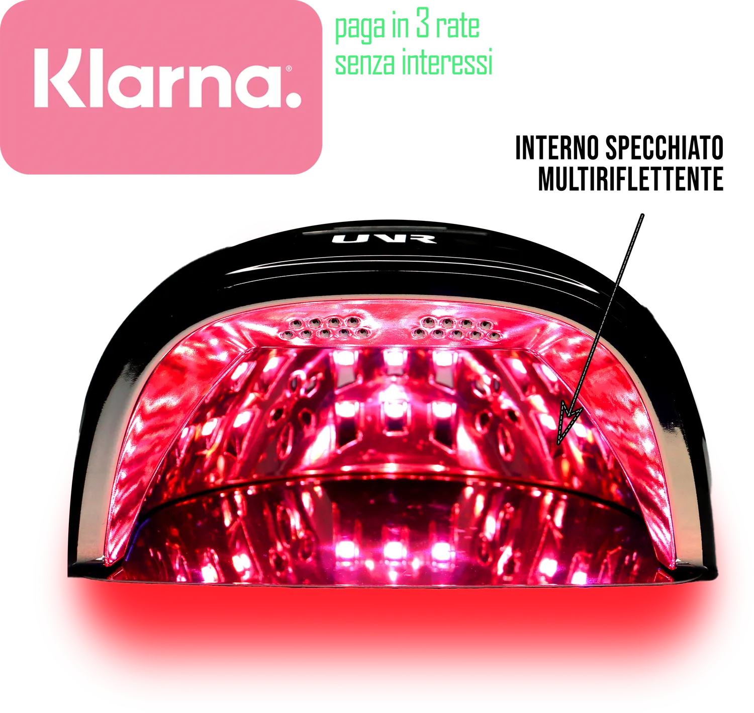 New Nails System Crok UVR Cordless lampada unghie 90W
