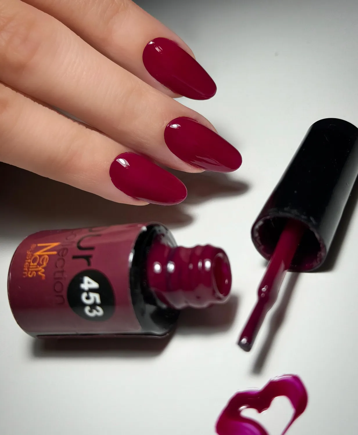 New Nails System Hot Cherry 453 smalto semipermanente ciliegia