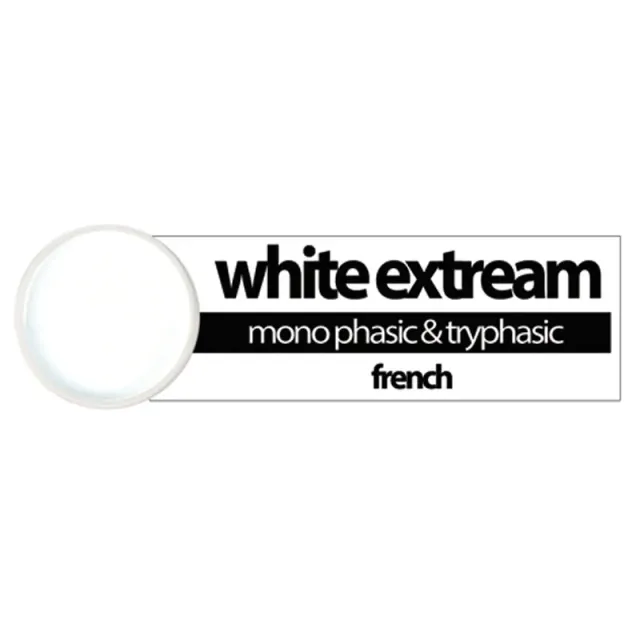 New Nails System White Extreme French gel bianco french 5 ml intenso