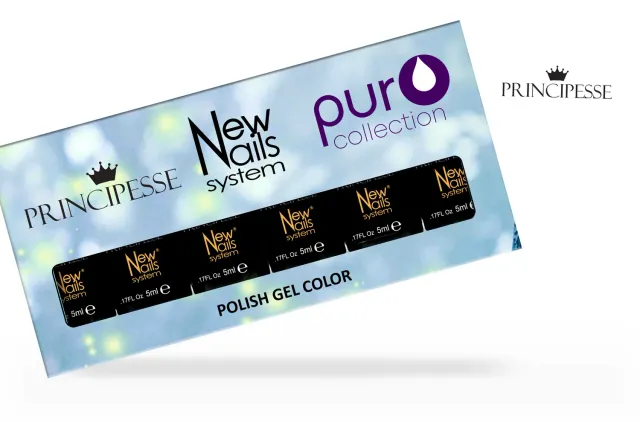 New Nails System Principesse Collection set 6 smalti semipermanenti