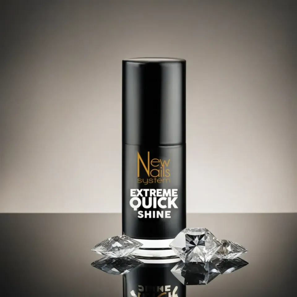 New Nails System Extreme Quick Shine top coat effetto vetro