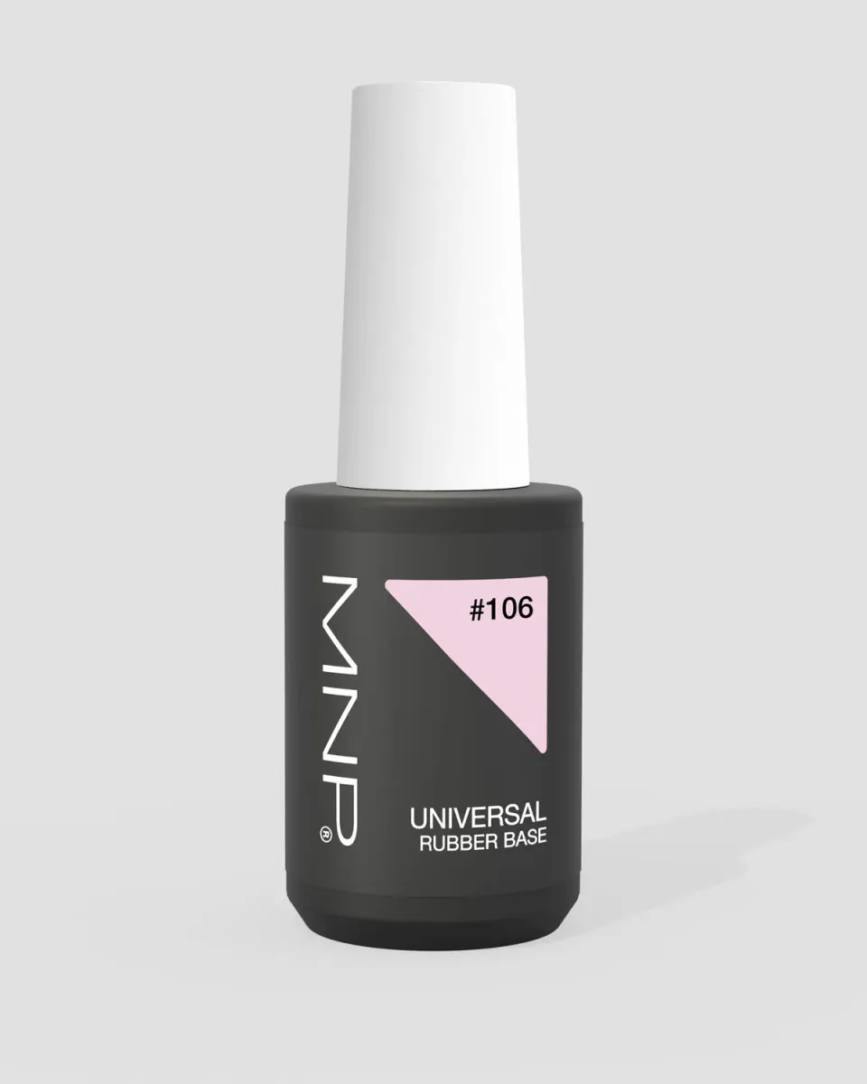 Mesauda Rubber Base 106 Tulle base semipermanente 14ml rosa