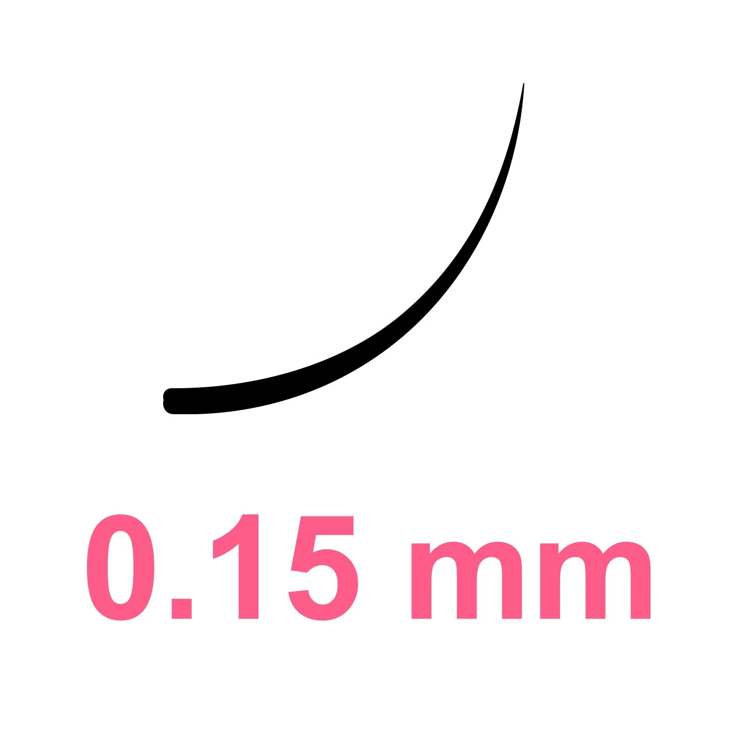 New Nails System Curva C extension ciglia 12 file 8-16 mm