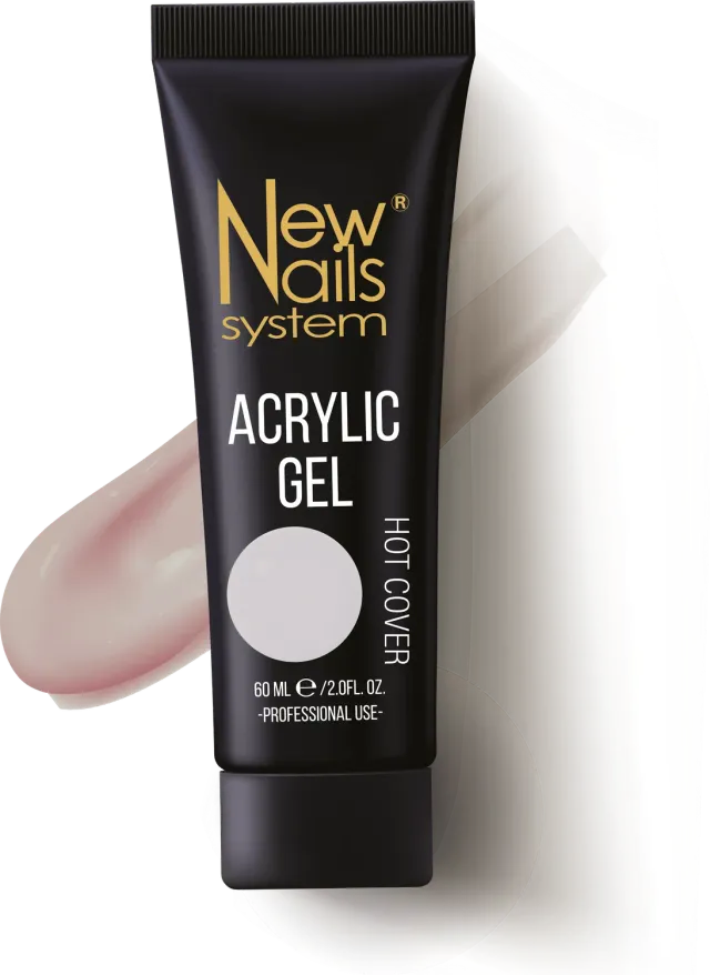 New Nails System Hot Cover acrygel beige carne 60ml UV/LED