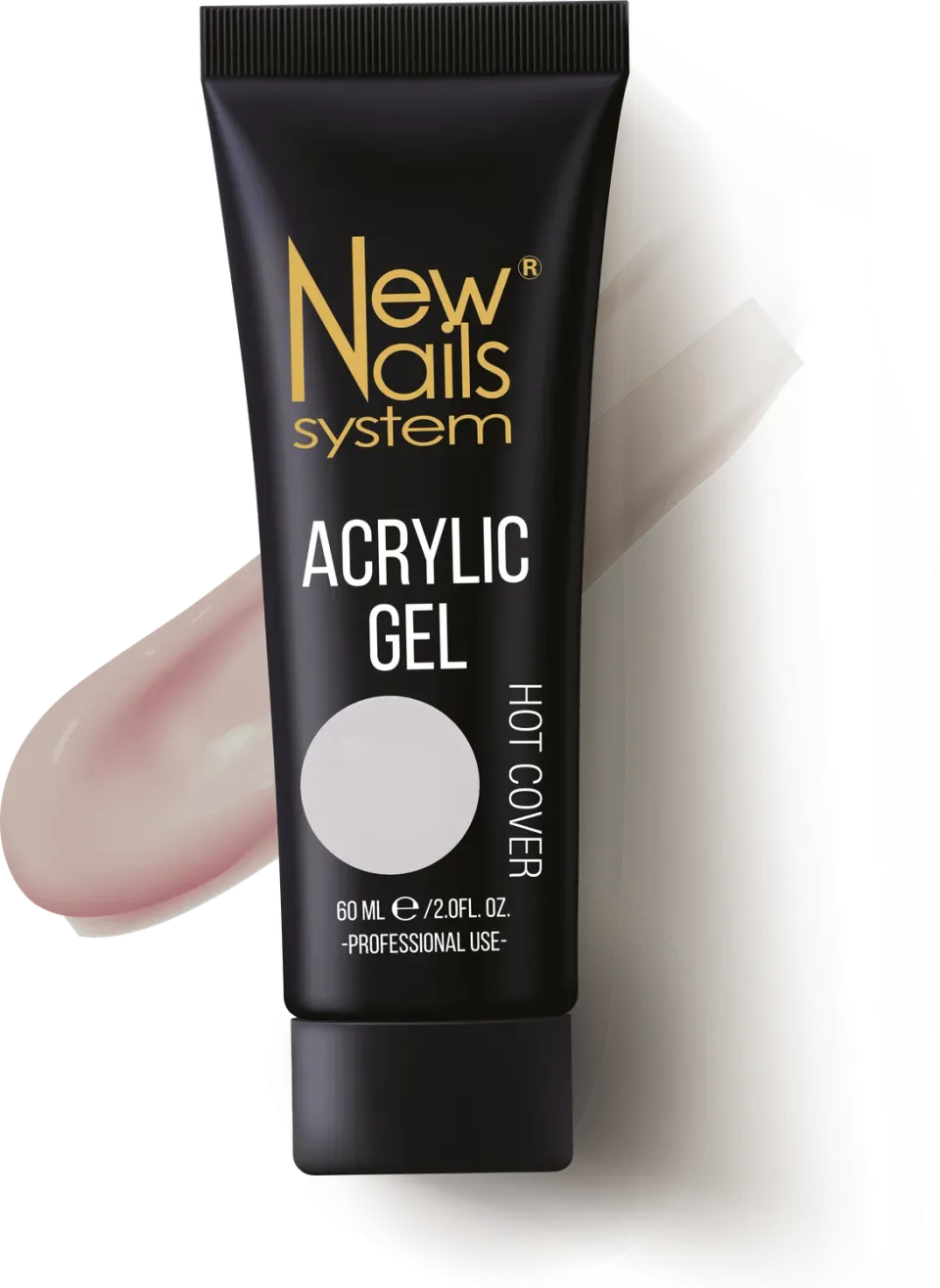 New Nails System Hot Cover acrygel beige carne 60ml UV/LED