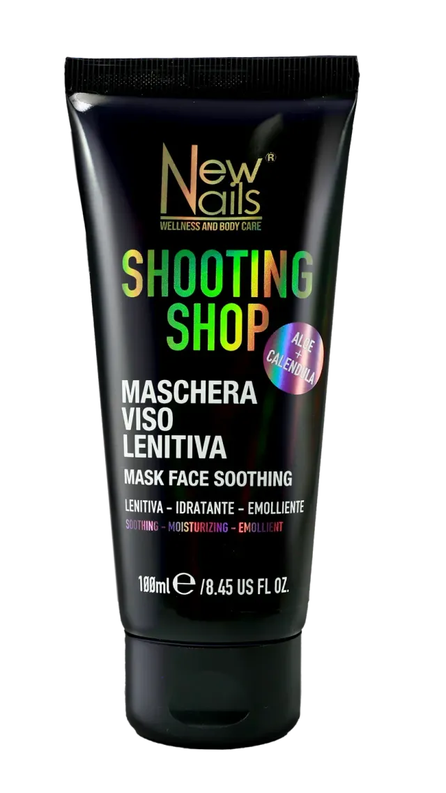 New Nails System Shooting Shop maschera viso lenitiva 100 ml