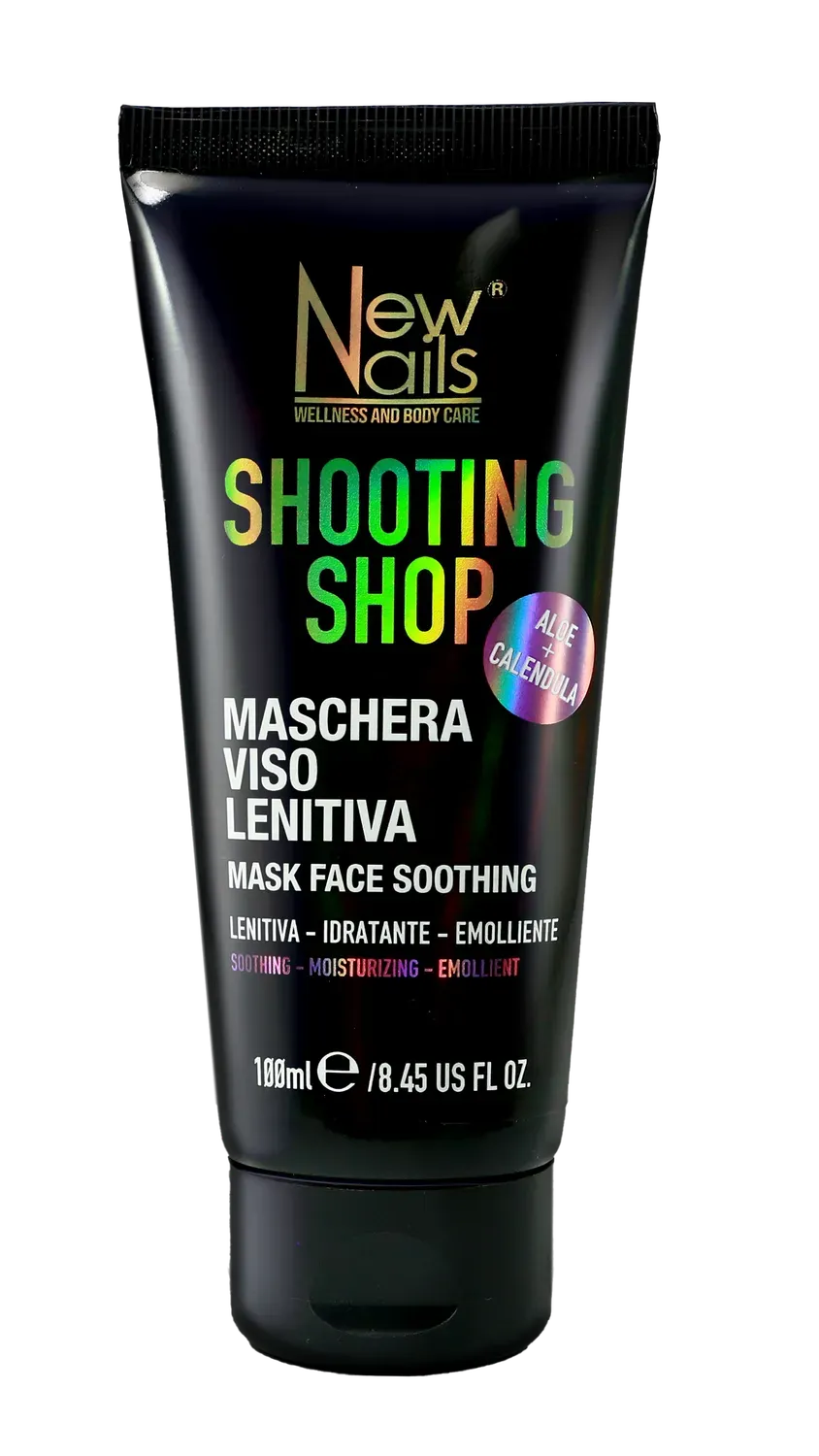 New Nails System Shooting Shop maschera viso lenitiva 100 ml