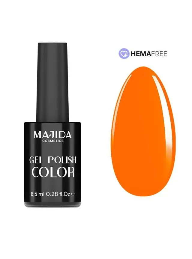 Majida Cosmetics Gel Polish Papaya Punch smalto semipermanente 8,5ml vivace