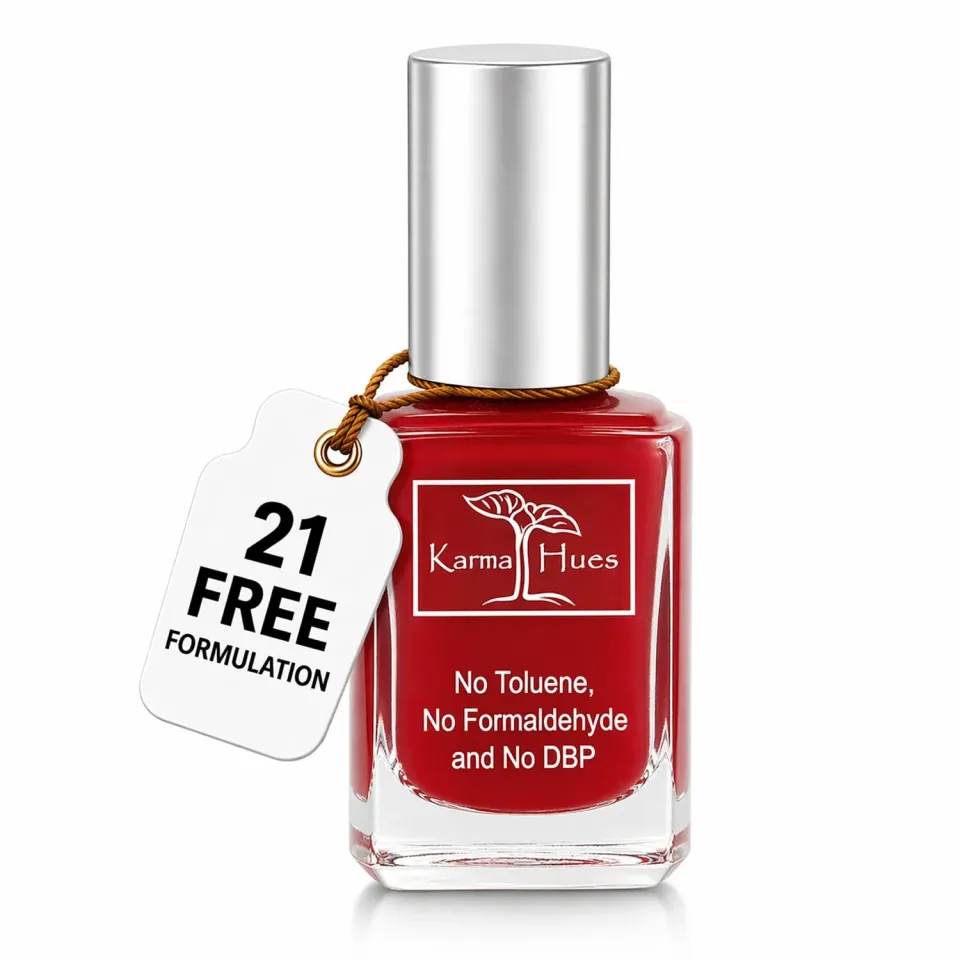 Karma Organic Christmas in July smalto vegano rosso