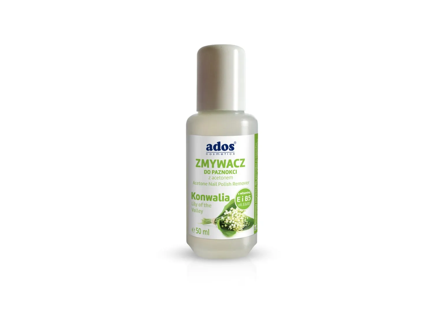 Ados Cosmetics solvente acetone 50 ml con vitamina E