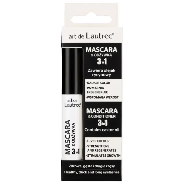 Ados B&W 3in1 mascara balsamo nero 9 ml rinforzante