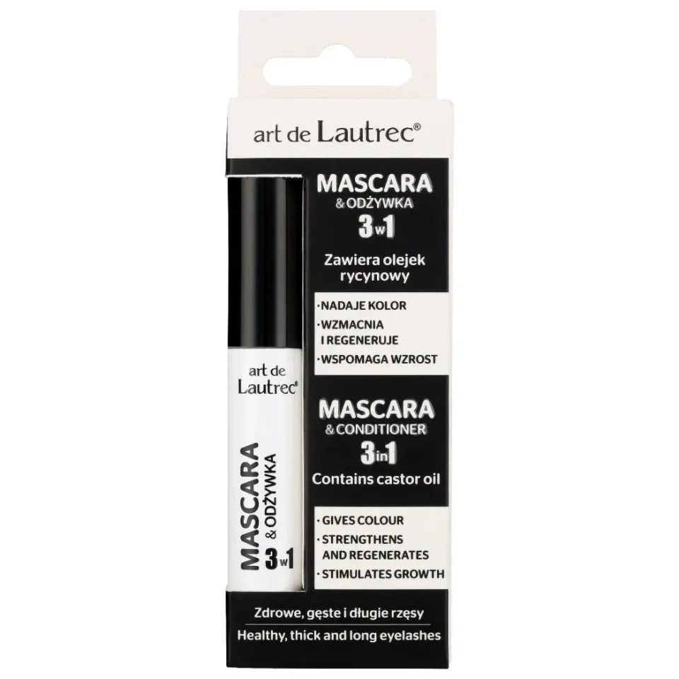 Ados B&W 3in1 mascara balsamo nero 9 ml rinforzante