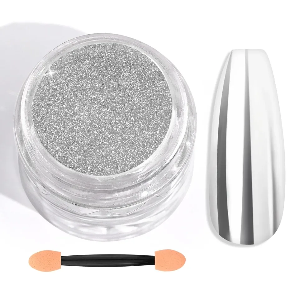 Saviland Silver Chrome Polvere Cromata Specchio 1g Argento