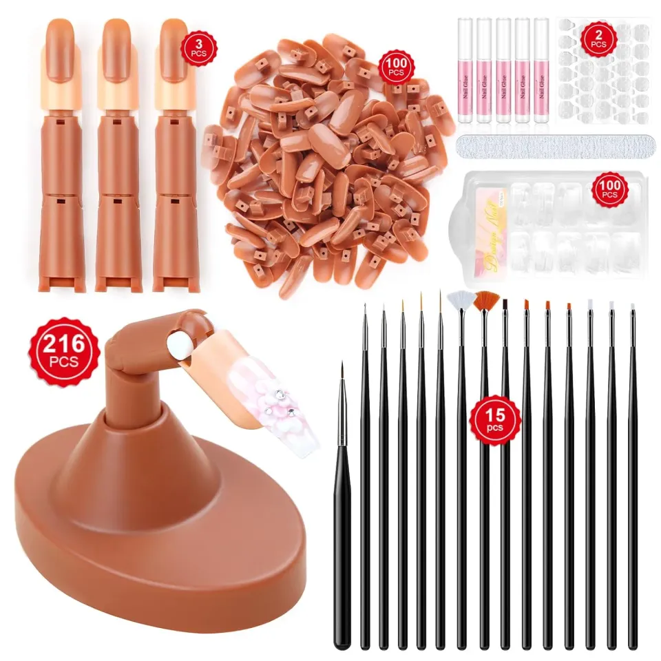 Saviland Practice Finger Kit prova unghie 3pz