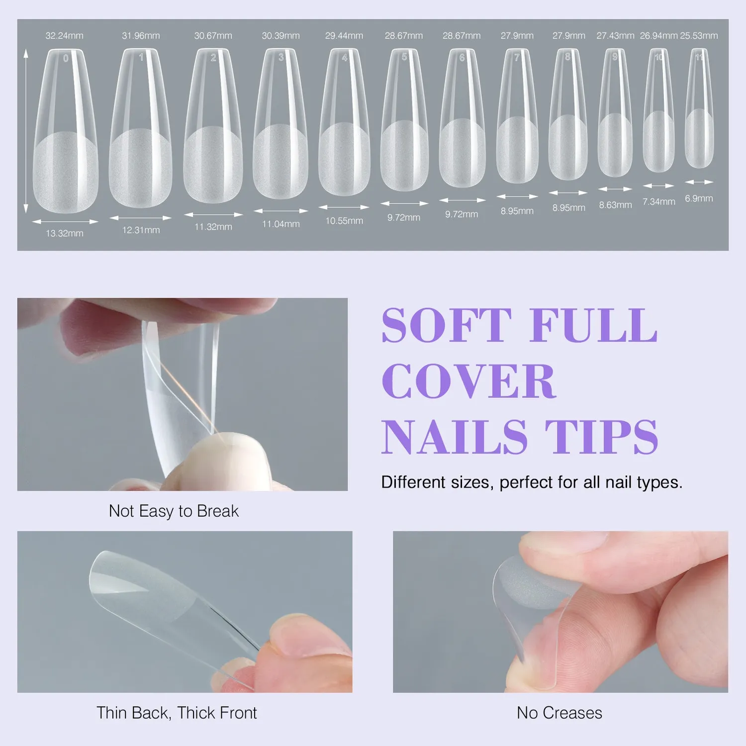 Saviland Kit Gel Unghie Principianti Lampada Tips Coffin
