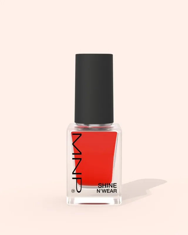 Mesauda Shine N'Wear 208 Aloha smalto rosso 10 ml lunga durata