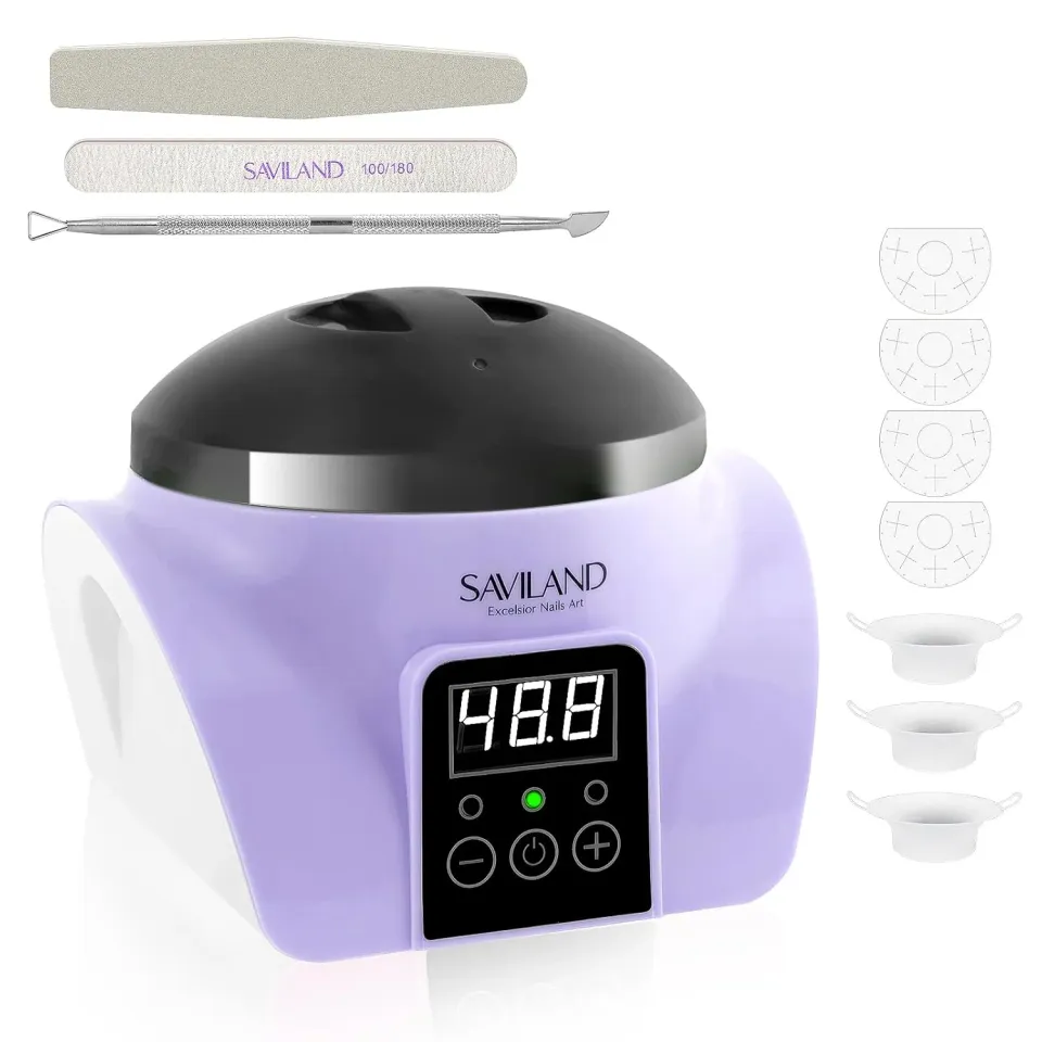 Saviland Steam Remover Smalto Gel Vapore 50°C con Vaschetta