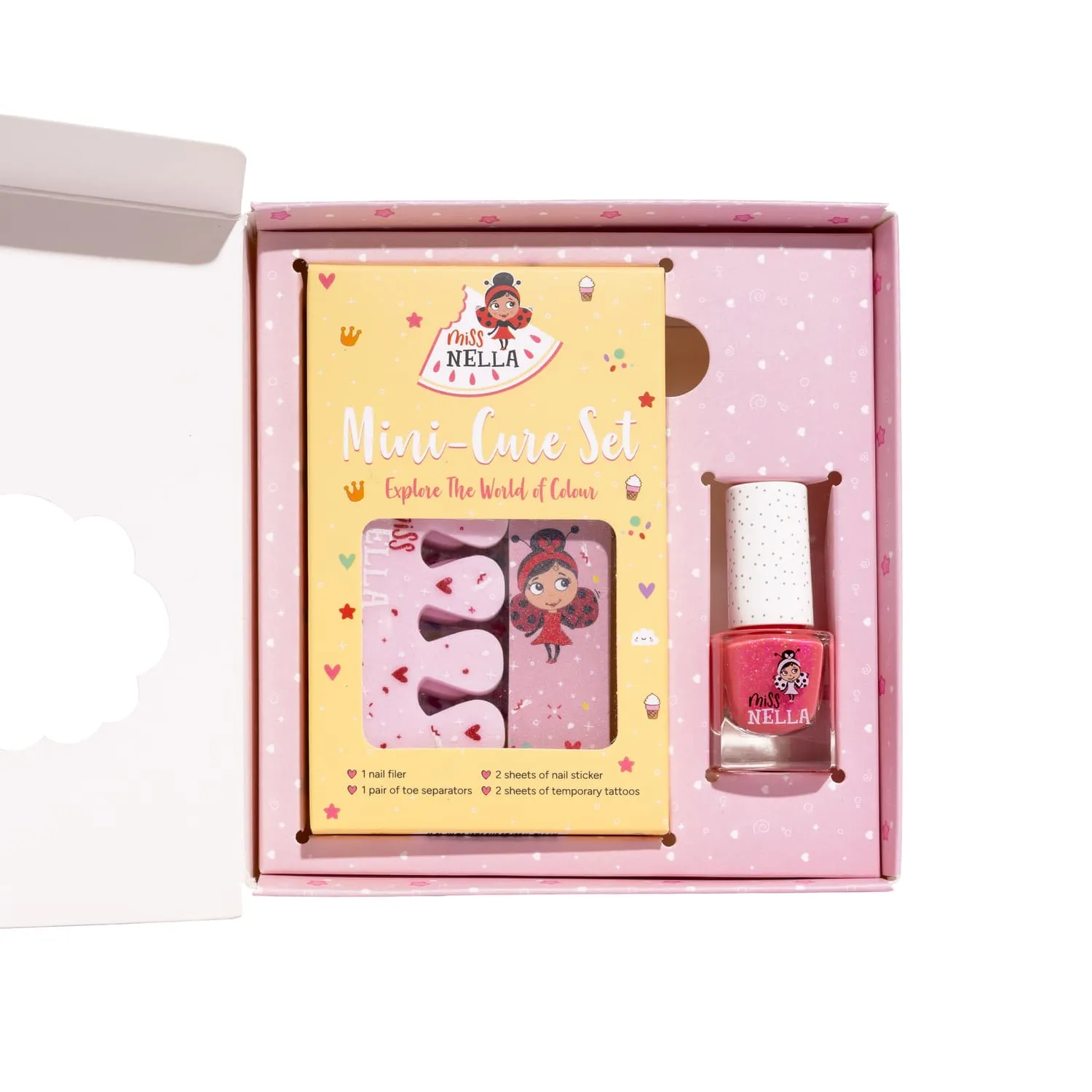Miss Nella Rainbow Mani Magic Set kit smalti bimba