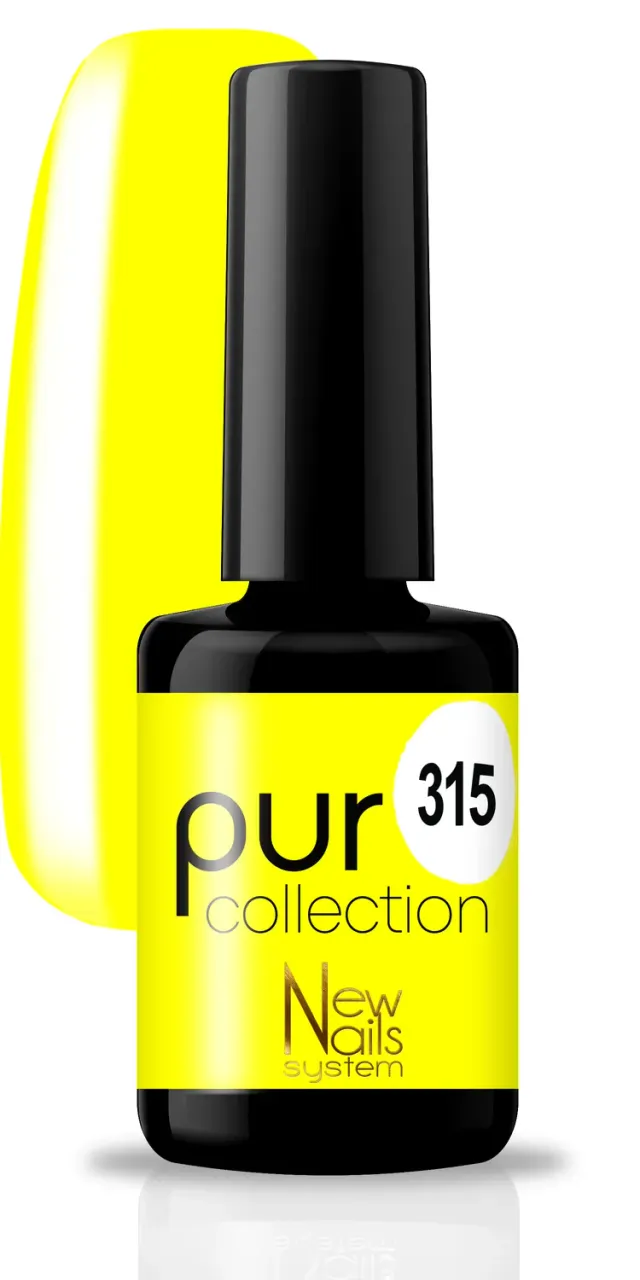 New Nails System Lollipop 315 smalto giallo evidenziatore