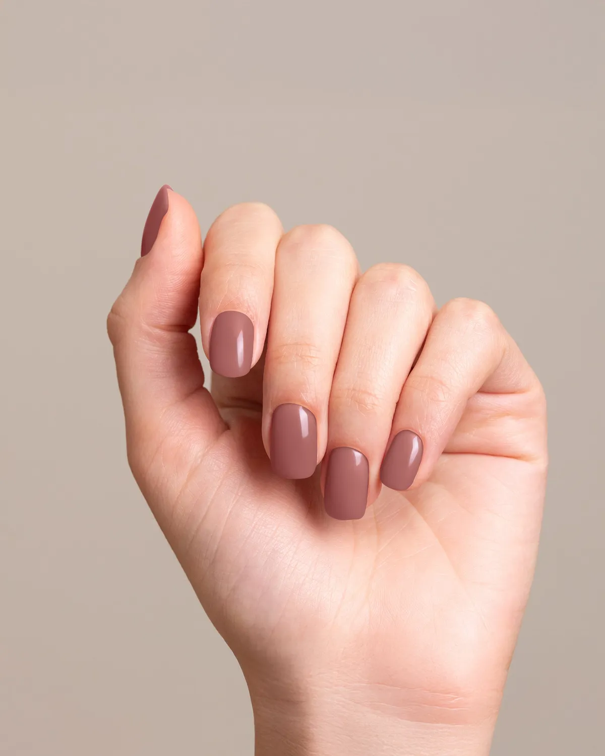 Mesauda Gelegant 307 Posh smalto semipermanente 8 ml malva polveroso