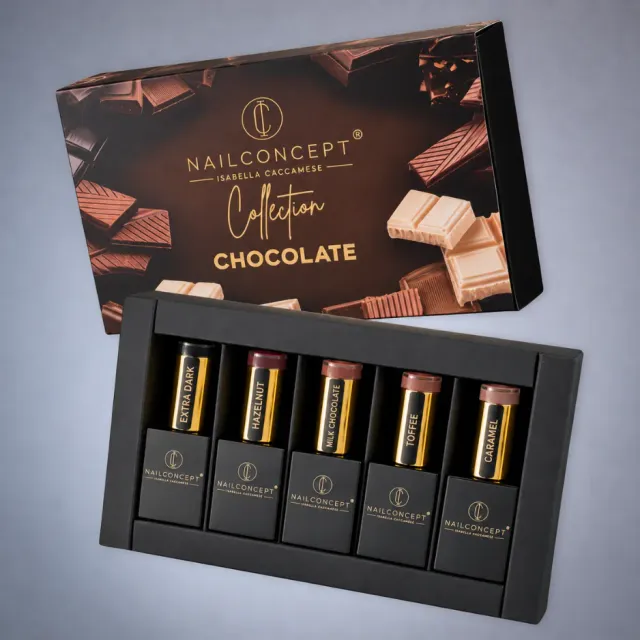 Nail Concept Chocolate Collection CreamColor 5 semipermanenti marroni