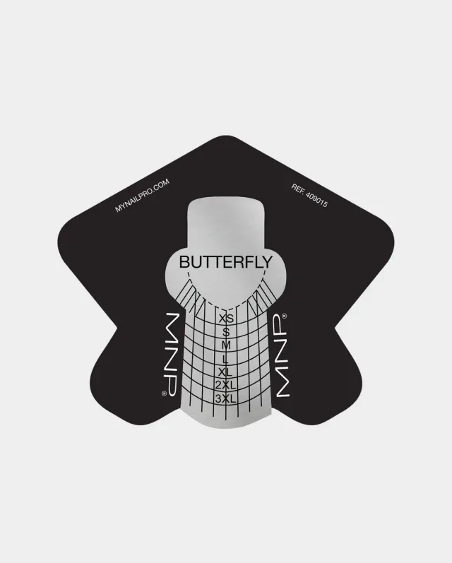 Mesauda One Phase Butterfly cartine ricostruzione 250 pz alluminio