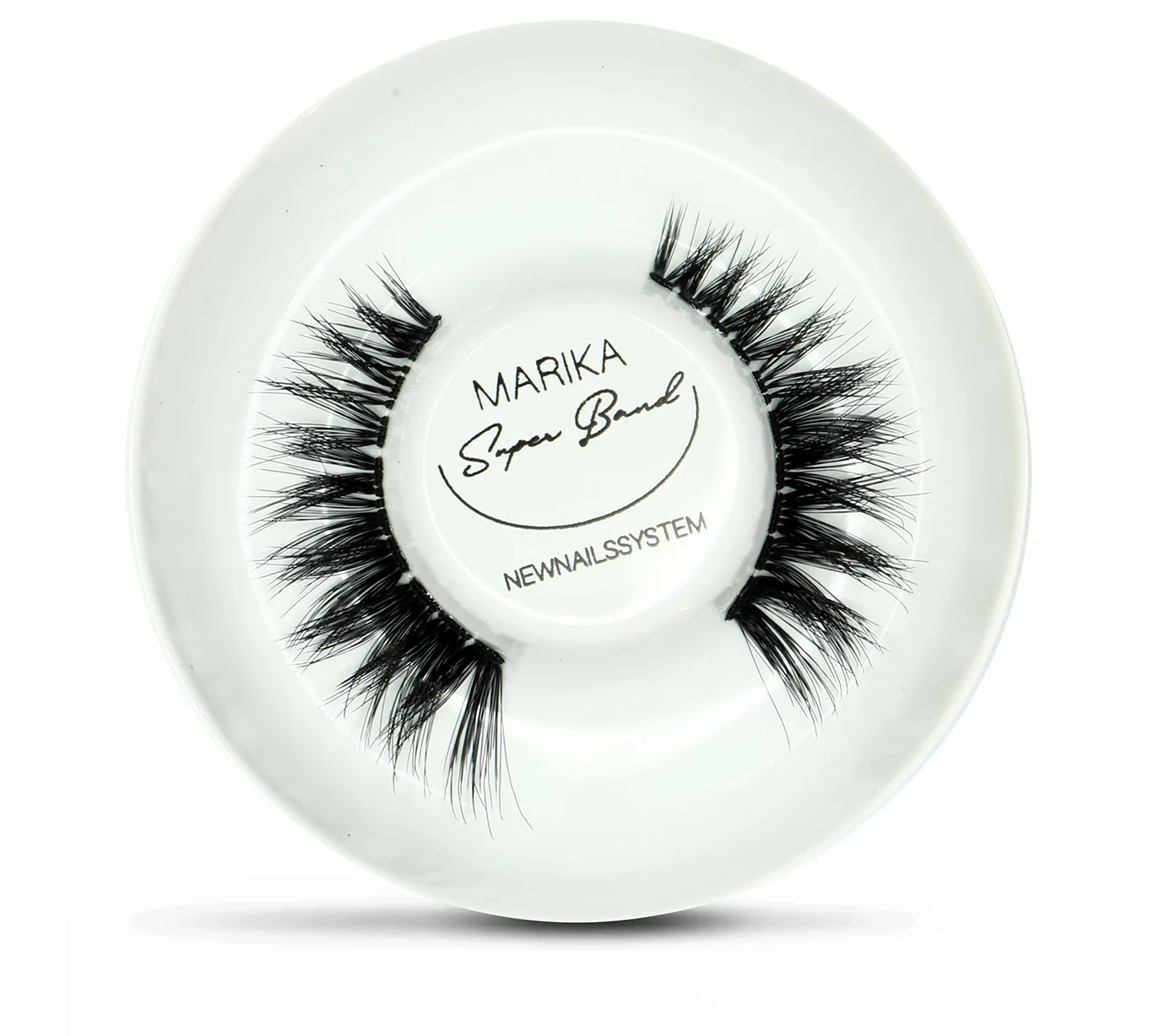 New Nails System Marika Ciglia a Banda Finte Nere Leggere