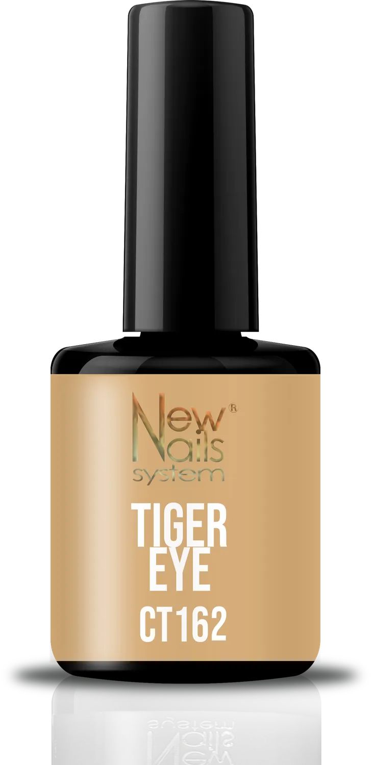 New Nails System Tiger Eye C162 smalto semipermanente cat eye