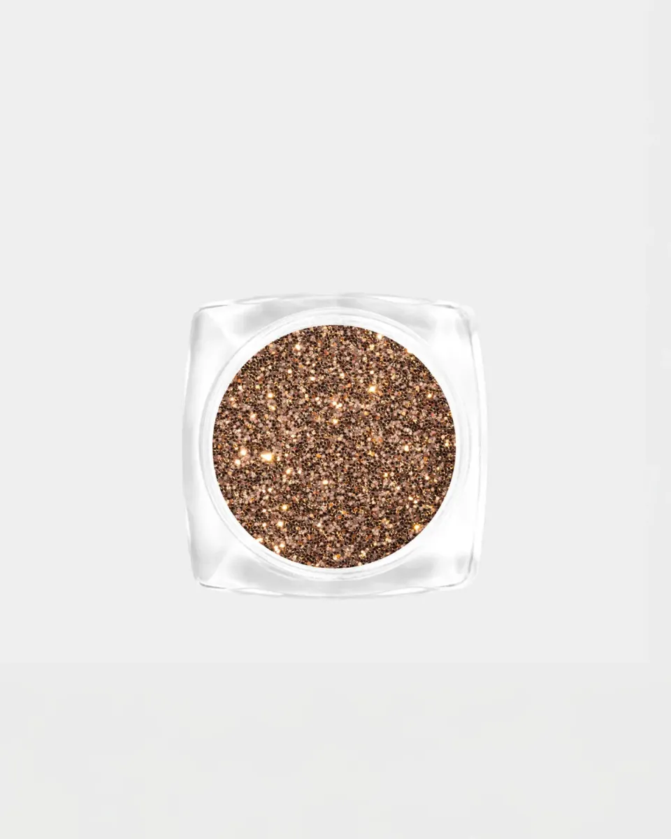 Mesauda Glitter Unghie Bronze Nail Art 0,3 g effetto luce