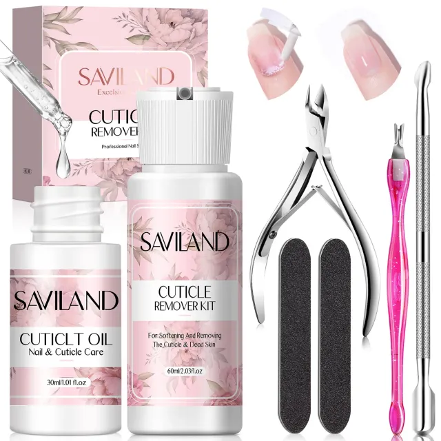 Saviland Kit Cura Cuticole crema 60 ml + olio 30 ml