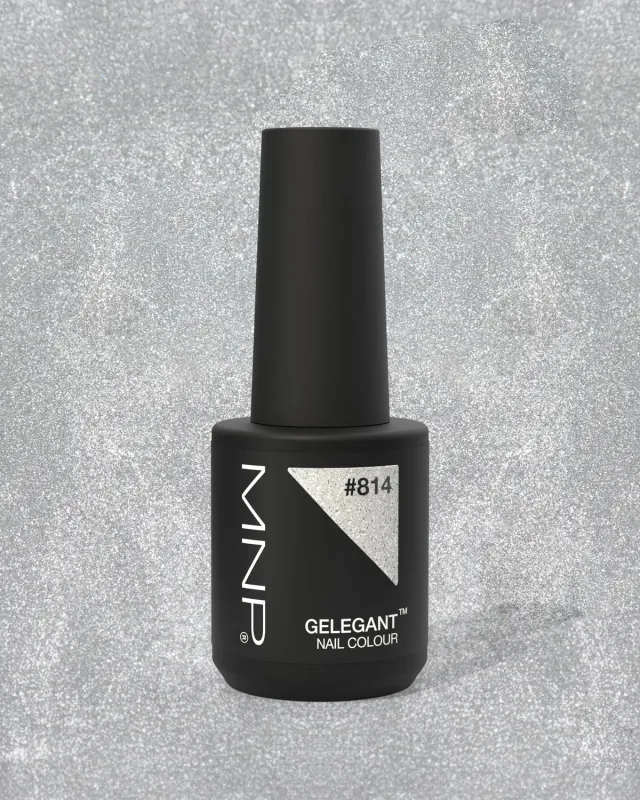 Mesauda Gelegant 814 Silver semipermanente 8ml metallizzato