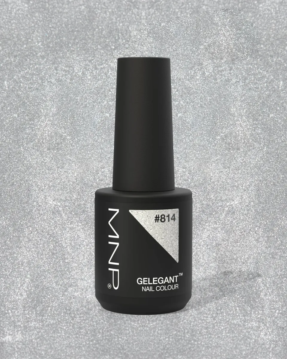 Mesauda Gelegant 814 Silver semipermanente 8ml metallizzato