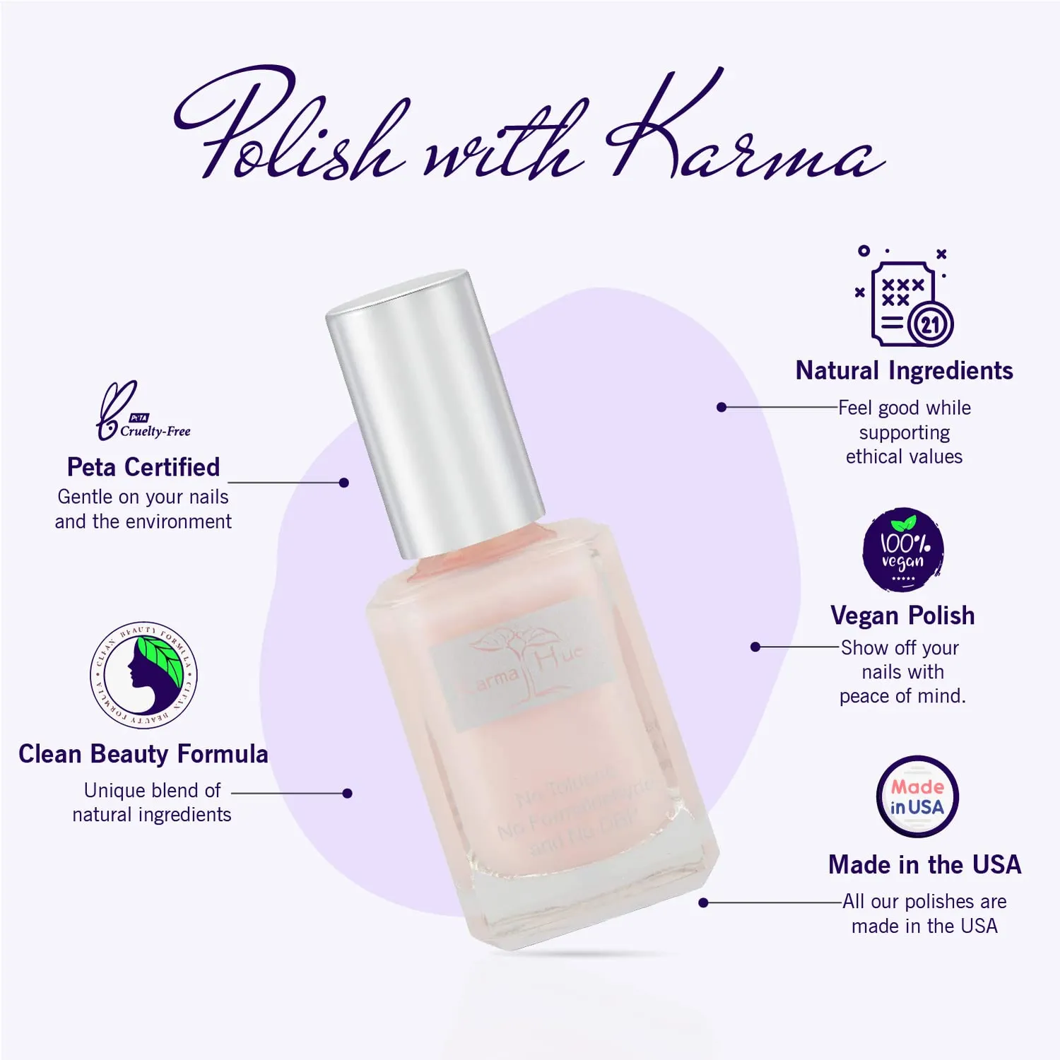Karma Organic May Blossoms smalto unghie non tossico